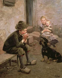 Il suonatore di armonica a bocca